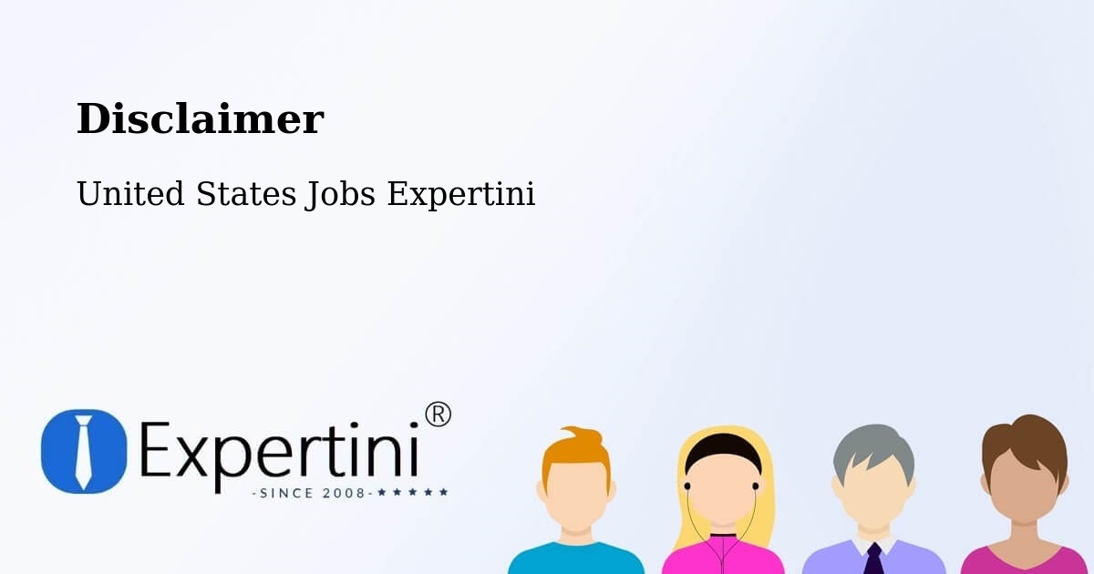 Disclaimer – Towson - United States Jobs Expertini