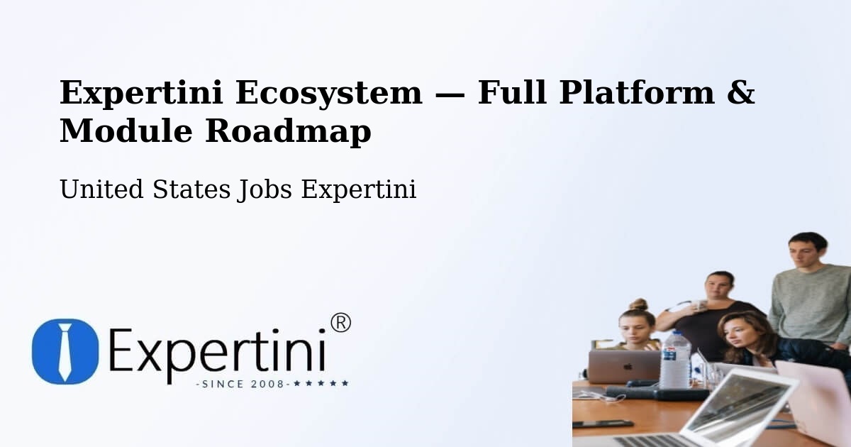 Expertini Ecosystem — Full Platform & Module Roadmap – Towson